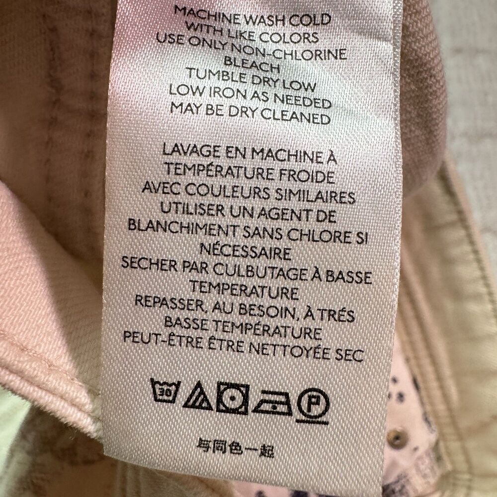 ANTHROPOLOGIE PICRO AND THE LETTERPRESS SLIM BOYFRIEND SHORTS WOMENS SIZE 26 - Picture 8 of 15